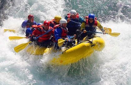 River Rafting Water Sports The Mountains Adventure 1