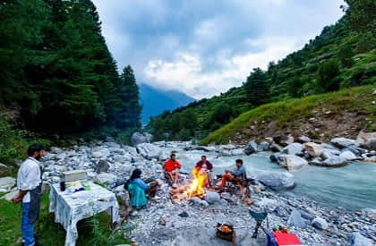 bonfire The Mountains Adventure